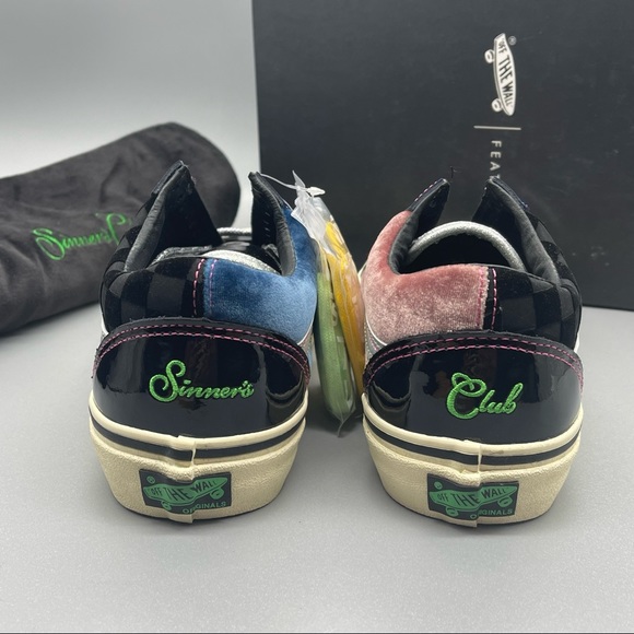 RARE Vans Vault Old Skool LX x Feature ‘Sinners Club - Part 2 Size M7.5 = W9 NEW - Picture 6 of 13